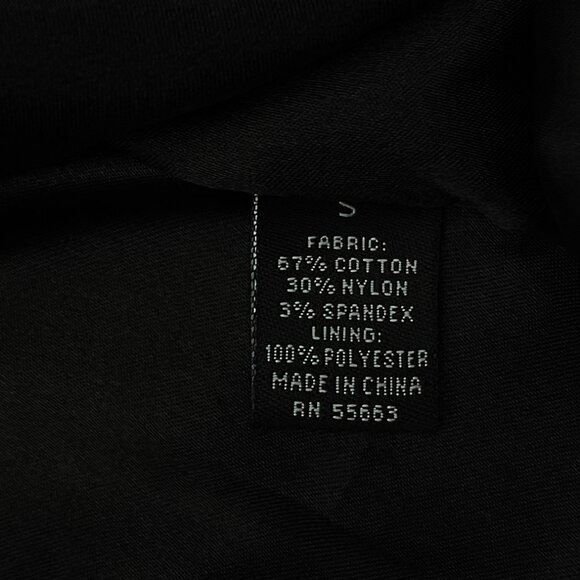 Cynthia Rowley Ruffle Peacoat Pea Coat Black Jacket Womens S - Picture 4 of 6